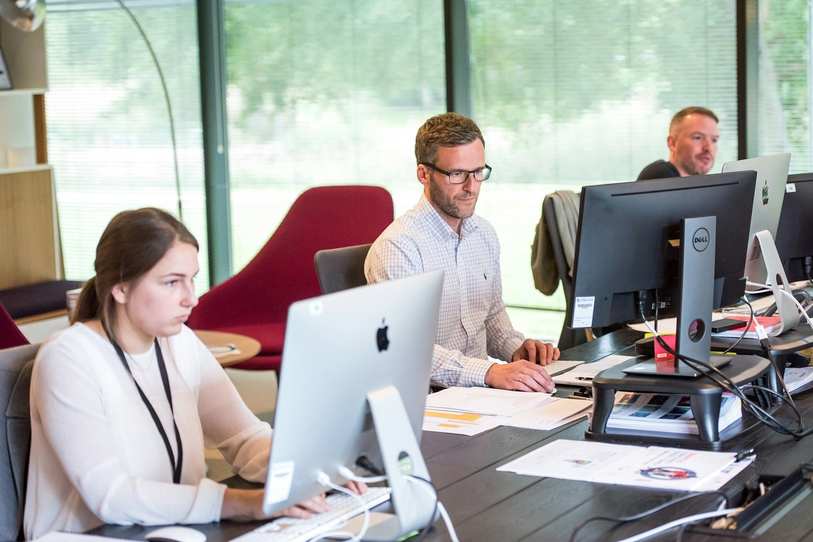 Beratungsteam in einem modernen Büro